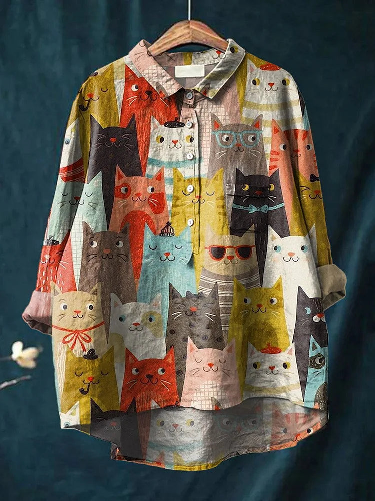 Sila | Kemeja Seni Kucing