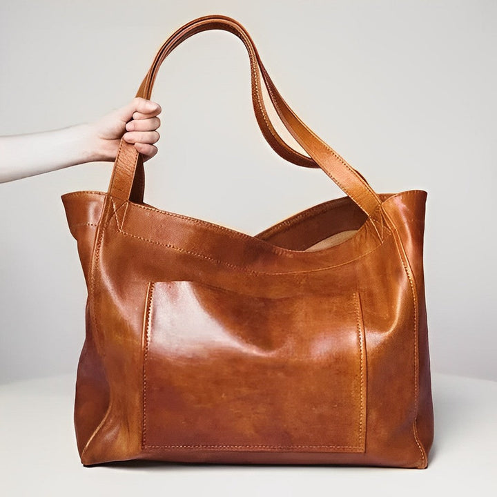 Margo - Beg Kulit Vintage