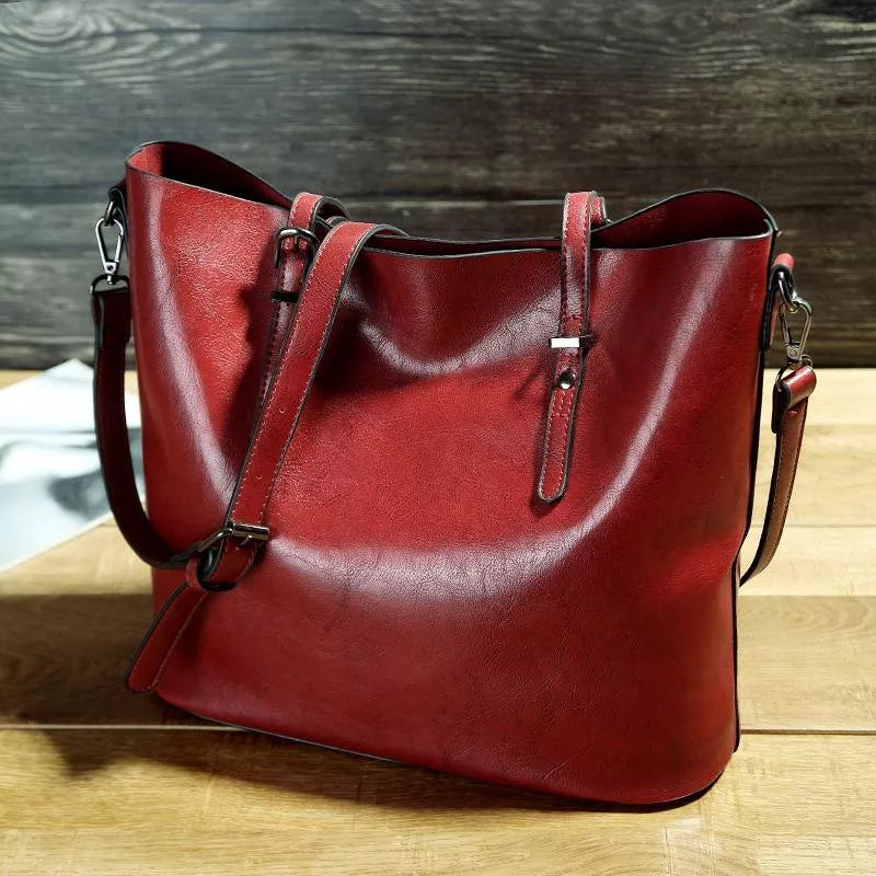 Daya Tarik Vintage | Beg Bahu Kulit