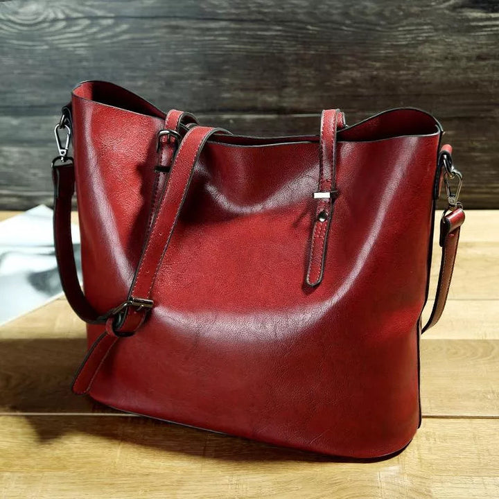 Daya Tarik Vintage | Beg Bahu Kulit