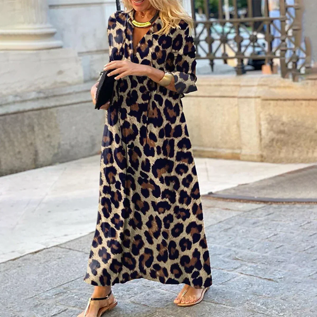 Silvie | Pakaian Leopard yang Berani dan Bergaya