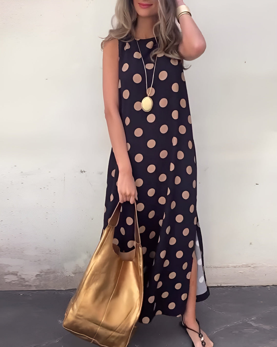 Roxane | Dress Maxi Berbutang