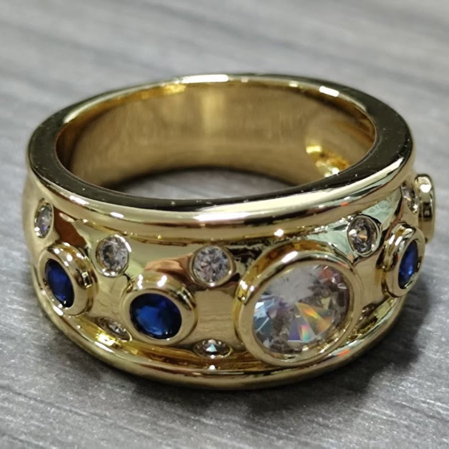 Celesta™ - Cincin Safir Berkilau