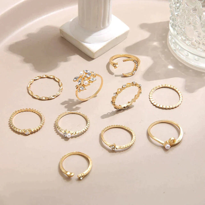 Lorea™ - Set Cincin Anggun Berbintang
