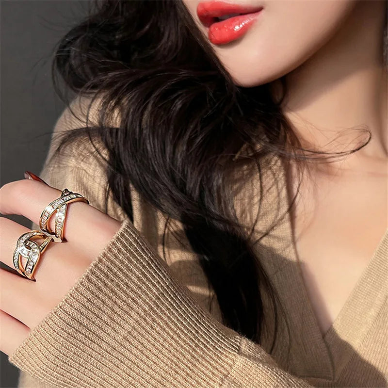 Haylee™ - Cincin Gelung Moden