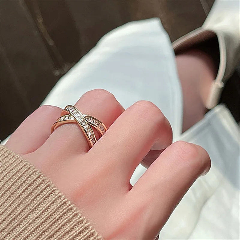 Haylee™ - Cincin Gelung Moden