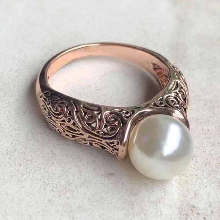 Marcelline™ - Cincin Mutiara Klasik