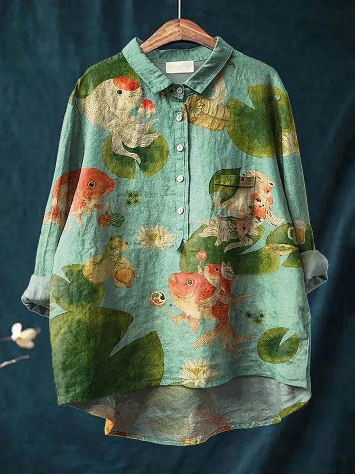 Rosie | T-Shirt Seni Ikan