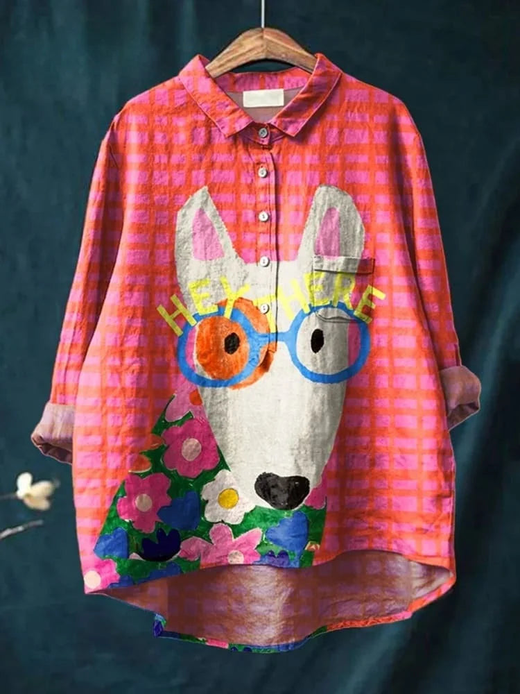 Mei | T-Shirt Seni Anjing